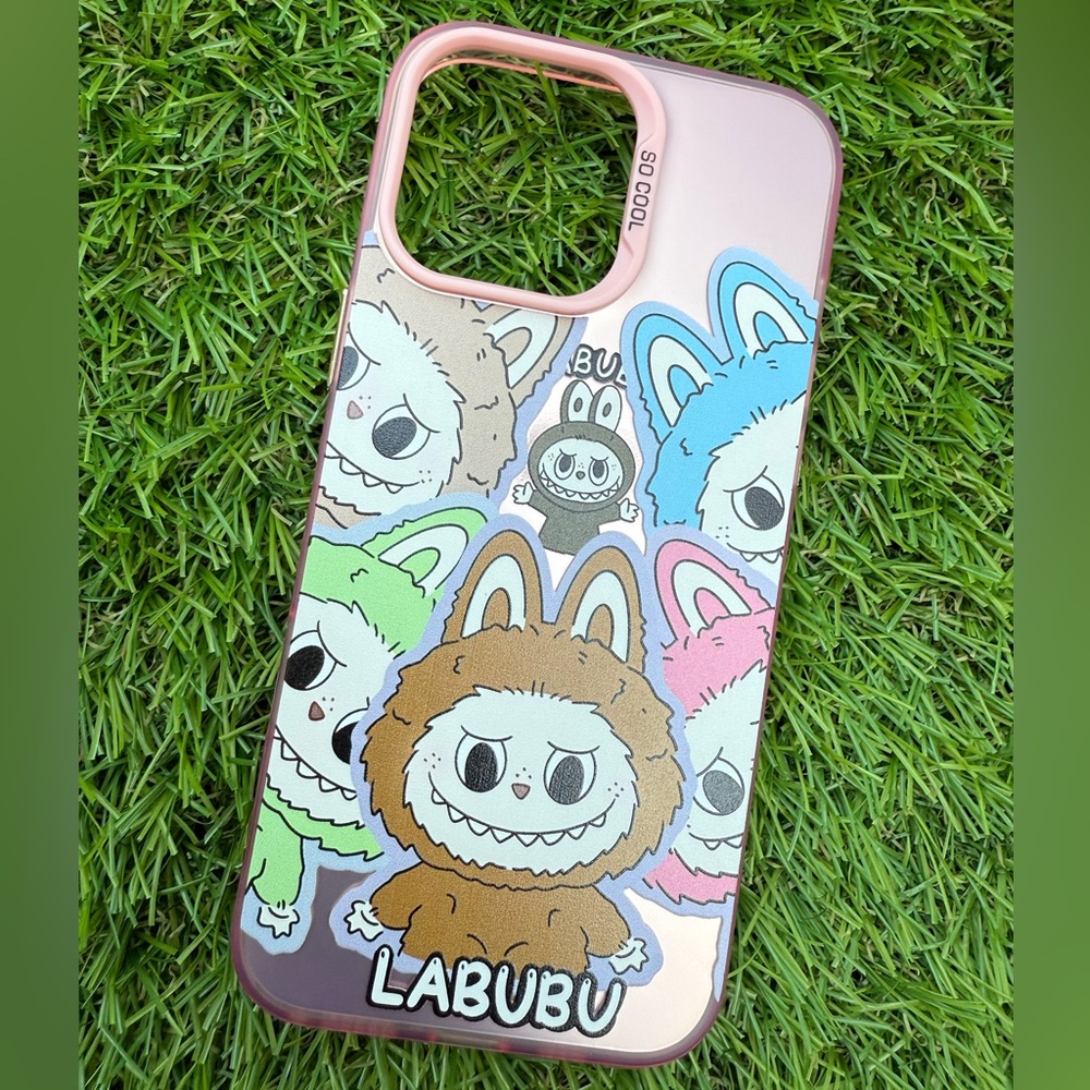 Labubu Phone Case for Iphone - The Monsters- Cute Cartoon - 16 Pro Max